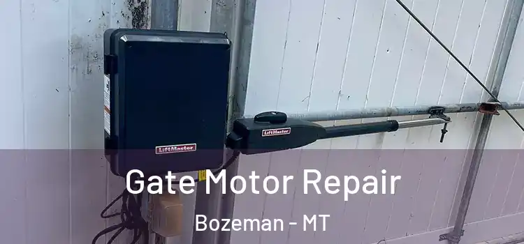 Gate Motor Repair Bozeman - MT