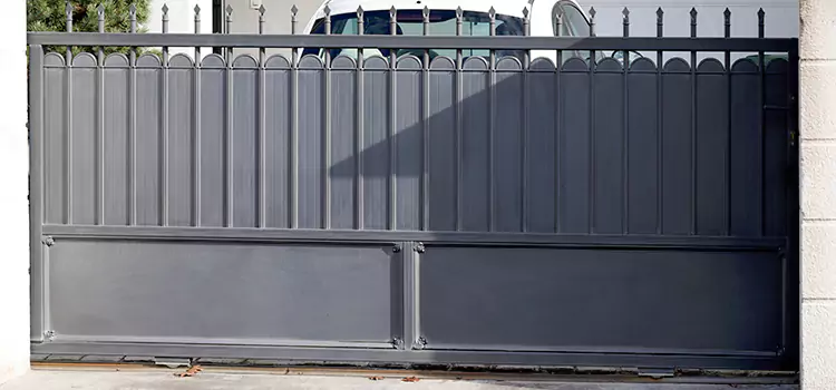 Metal Driveway Gate Installation Bozeman